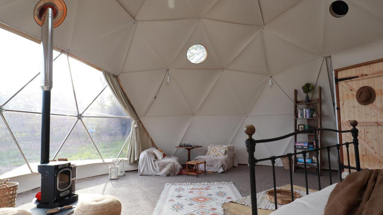 Готель Luxury Dome With Private Wood-Fired Hot Tub Оксфорд Екстер'єр фото