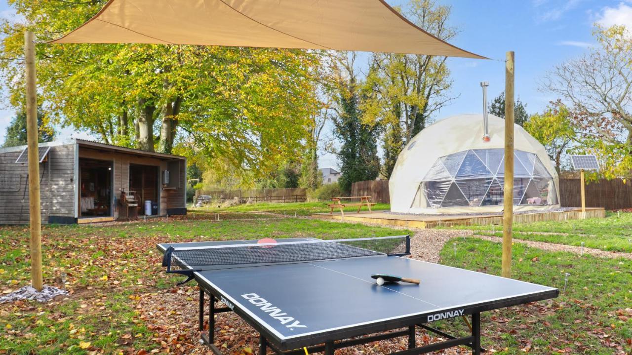 Готель Luxury Dome With Private Wood-Fired Hot Tub Оксфорд Екстер'єр фото